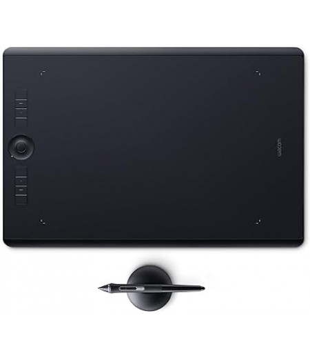 Wacom PTH860 Intuos Pro Digital Graphic Drawing Tablet for Mac or PC, Large, New Model, Black