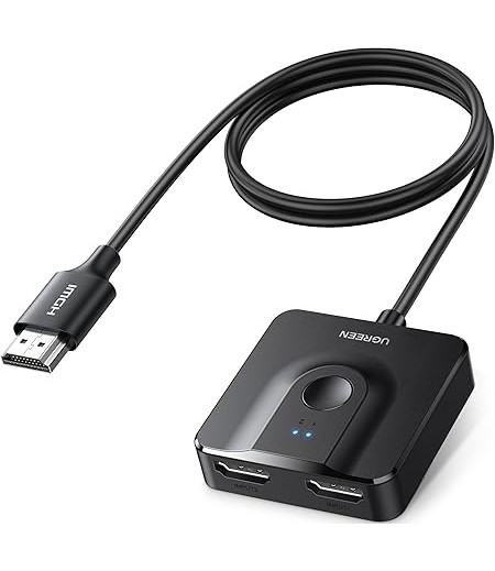 UGREEN 50966 2 IN 1 OUT HDMI Switch