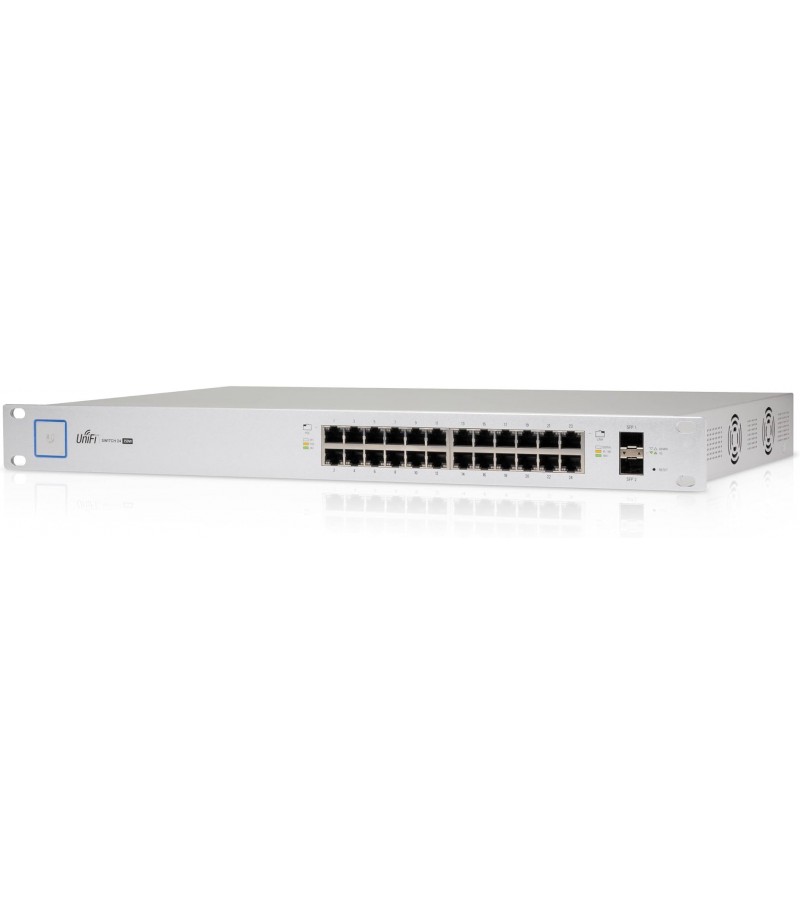 UniFi Switch PoE 24 US-24-250W 24-Port Managed PoE+ Gigabit Switch with SFP