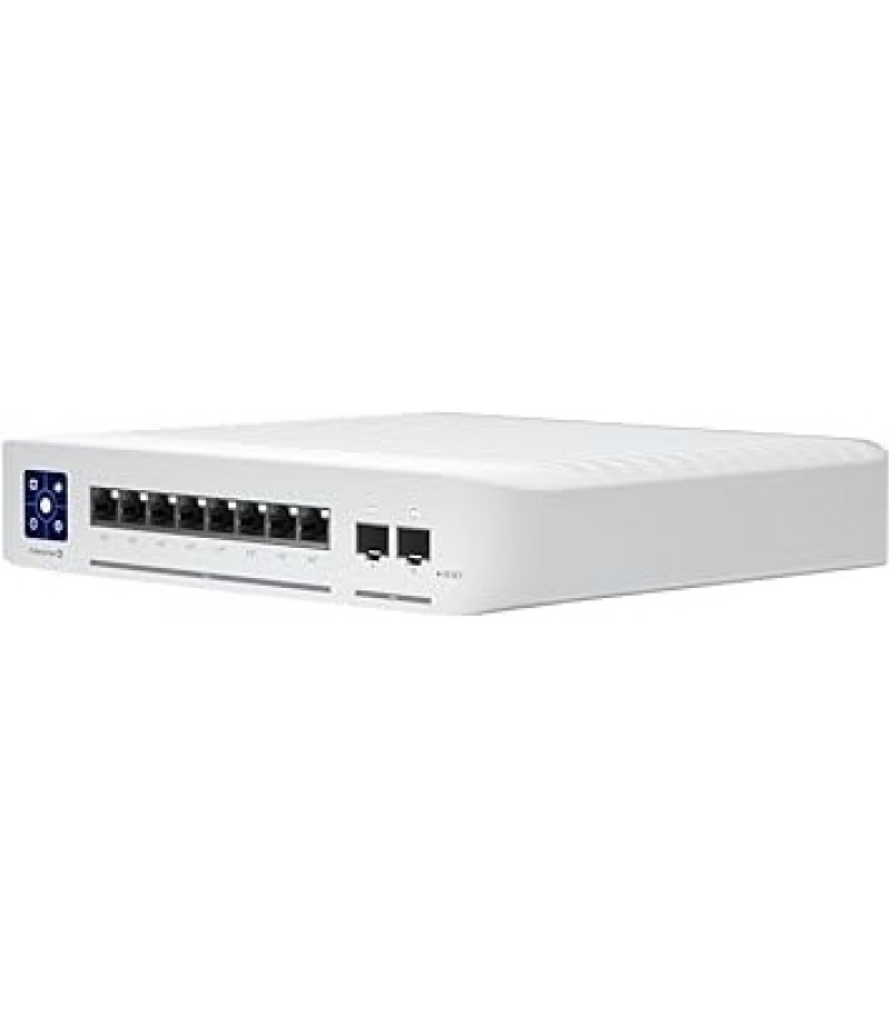 Ubiquiti Networks UniFi Enterprise 8 Port PoE Managed L3 Ethernet Switch - Stainless Steel